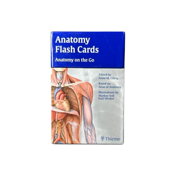 Anatomy Flash Cards: Anatomy on the Go - Cards, by Gilroy Anne M - Very Good - Picture 2 of 7